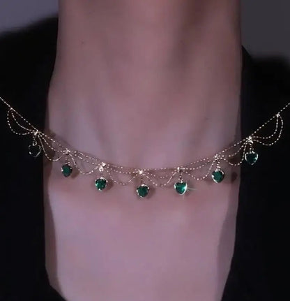 COLLAR ESMERALDAS DE LA ETERNA JUVENTUD