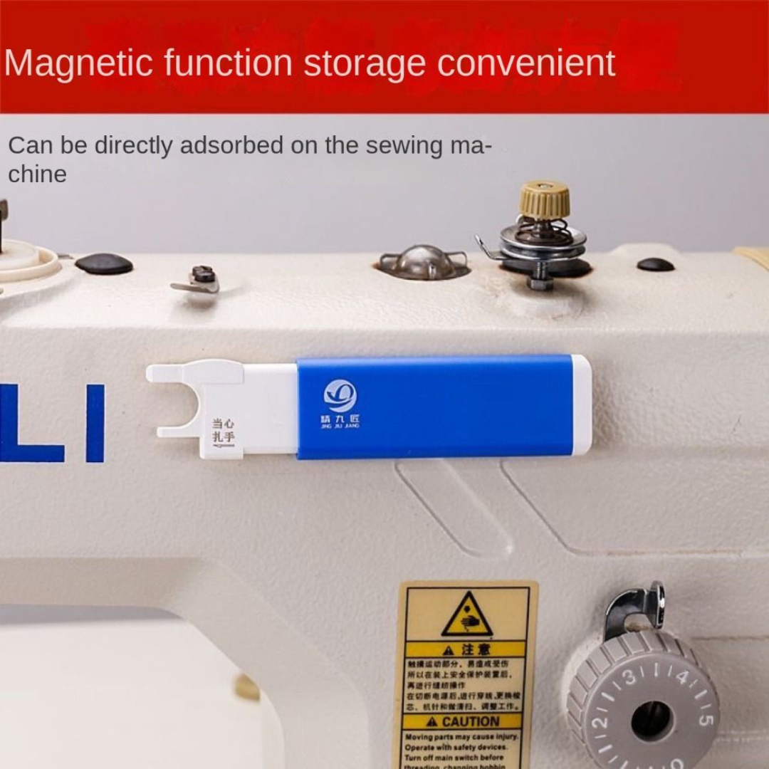 2 X 1 Enhebradores con base magnética automático sin errores fácil y rápido