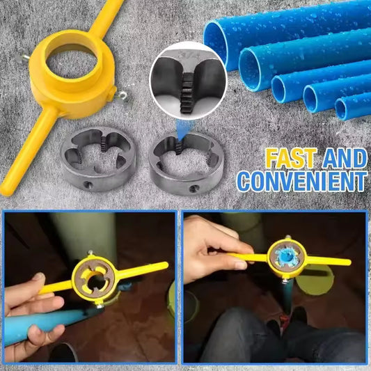 Herramienta Kit x 6 Unidades Roscador para Tubos Pvc