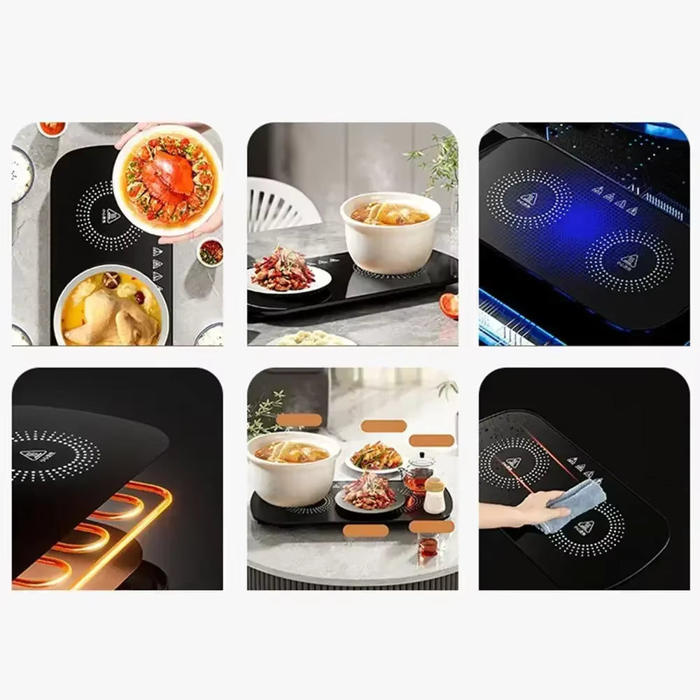 Bandeja Eléctrica Calefactora Multifuncional