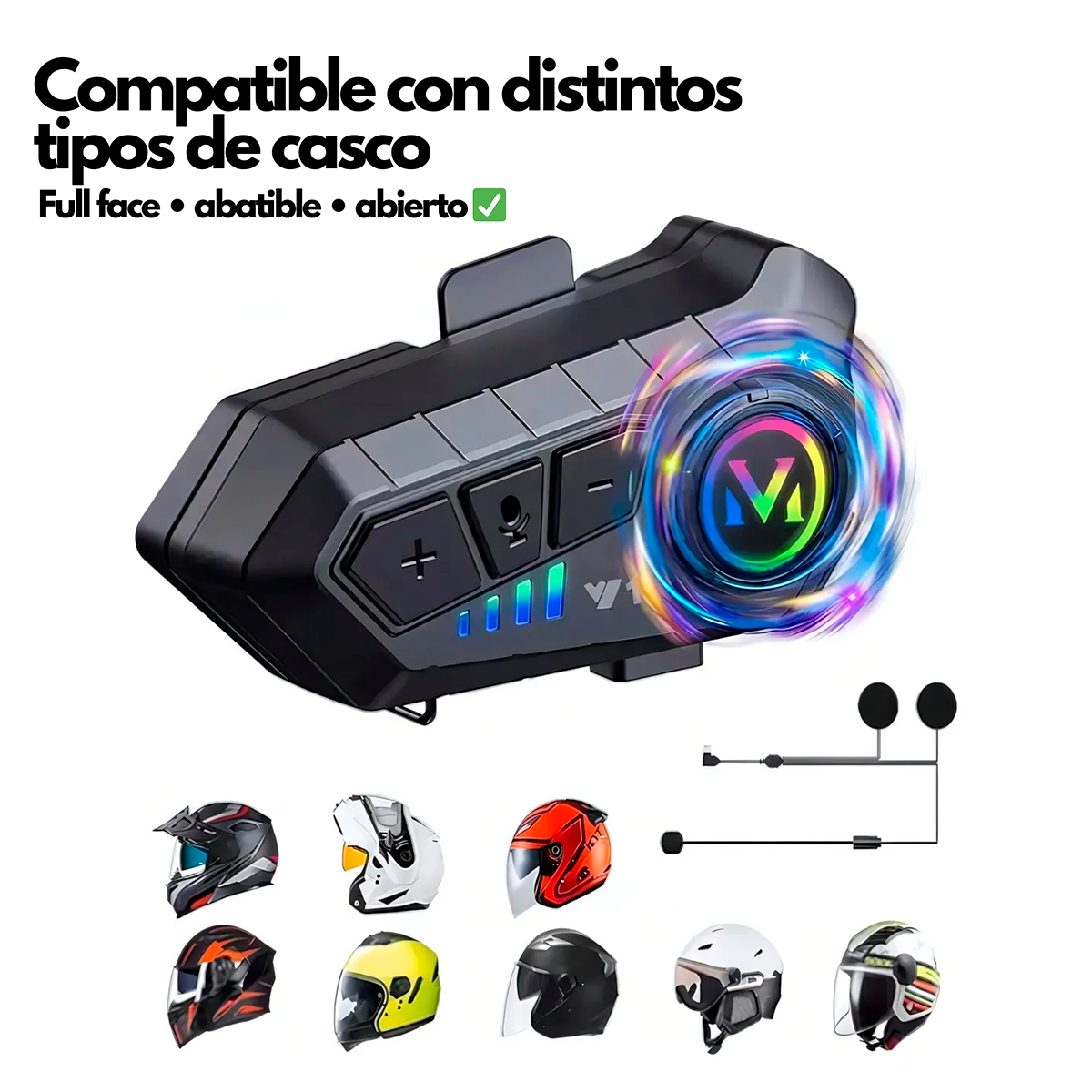 Auriculares Inteligentes para Moto