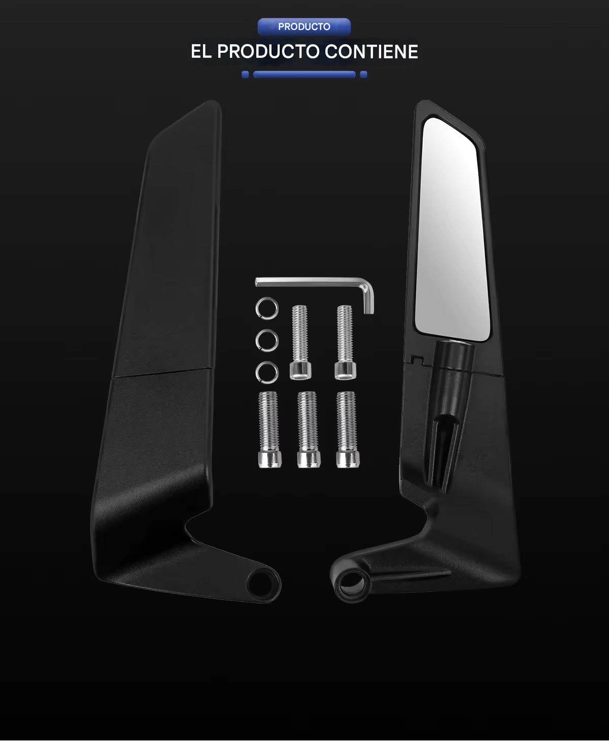 Alerón Universal para Moto