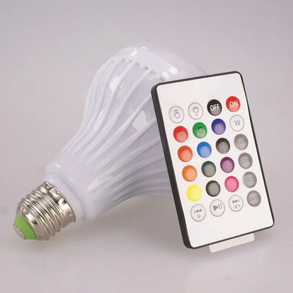 Bombillo Multifuncional con Altavoz Bluetooth